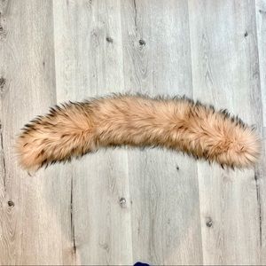 Alice + Olivia Dusty Pink Fur Collar